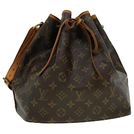 Louis Vuitton-Bolsa de ombro LOUIS VUITTON Monogram Petit Noe M42226 LV Auth pt3094-Outro