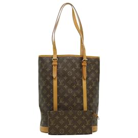 Louis Vuitton-LOUIS VUITTON Monogram Bucket GM Sac à bandoulière M42236 Auth ar LV7115-Monogramme