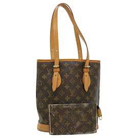 Louis Vuitton-LOUIS VUITTON Monogram Bucket PM Shoulder Bag M42238 LV Auth pt2738-Other