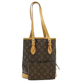 Louis Vuitton-LOUIS VUITTON Monogram Bucket PM Shoulder Bag M42238 LV Auth pt2747-Other