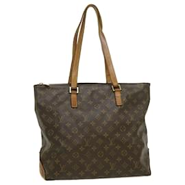 Louis Vuitton-LOUIS VUITTON Monogram Cabas Mezzo Tote Bag M51151 LV Auth 29954-Other
