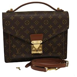 Louis Vuitton-Louis Vuitton Monogram Monceau 2way Shoulder Bag Hand Bag M51185 LV Auth 30025a-Monogram