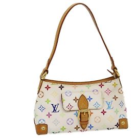 LOUIS VUITTON Borsa a spalla Eliza multicolore con monogramma Bianco M40098 LV Auth rh232alla Bianco