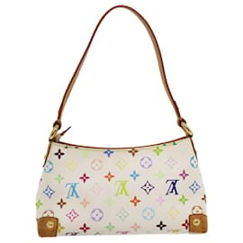 Louis Vuitton-LOUIS VUITTON Borsa a spalla Eliza multicolore con monogramma Bianco M40098 LV Auth rh232alla-Bianco