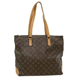 Louis Vuitton-LOUIS VUITTON Monogram Cabas Mezzo Tote Bag M51151 LV Auth tb010-Other