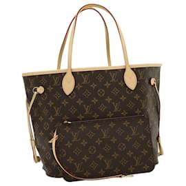 Louis Vuitton-LOUIS VUITTON Monogram Neverfull MM Tote Bag M40995 LV Auth lt560a-Other