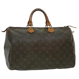 Louis Vuitton-Louis Vuitton Monogram Speedy 35 Bolsa de mão M41524 LV Auth ac774-Outro