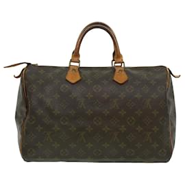 Louis Vuitton-Louis Vuitton Monogram Speedy 35 Hand Bag M41524 LV Auth ac774-Other