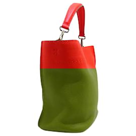 Fendi-Fendi Sacoche en cuir Selleria Anna rouge-Rouge