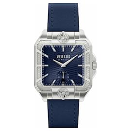 Autre Marque-Versus Versace Teatro Strap Watch-Metallic