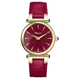 Salvatore Ferragamo Reloj Ferragamo Idillio con correa Dorado Metálico
