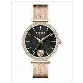 Relógio com pulseira de cristal Versus Versace Mar Vista Marrom Rosa