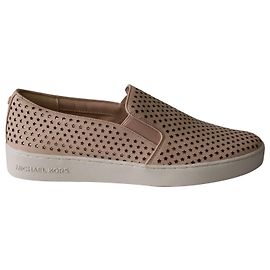 Tênis Michael Kors Keaton Slip On em couro rosa Rosa