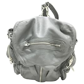 Alexander Wang Gray Marti Leather Backpack Grey