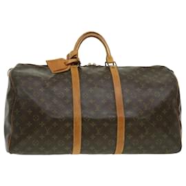 Louis Vuitton-Louis Vuitton Monogram Keepall 55 Boston Bag M41424 LV Auth rd2167-Other