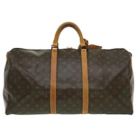 Louis Vuitton-Louis Vuitton Monogram Keepall 55 Boston Bag M41424 LV Auth rd2167-Other