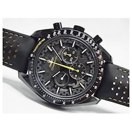 Omega-OMEGA Speedmaster dark side of the moon watch Apollo 8 44.25 MM Genuine goods Mens-Black