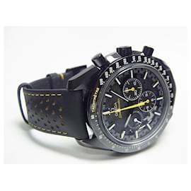 Omega-OMEGA Speedmaster dark side of the moon watch Apollo 8 44.25 MM Genuine goods Mens-Black