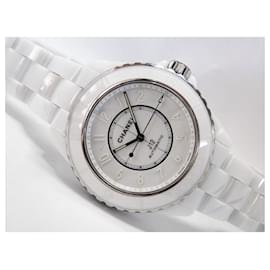 Chanel-Chanel J12 Phantom white ceramic 38 mm H6186 Mens-White