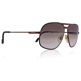 Autre Marque-Red Metal Aviator Mint Sunglasses F 14 63/13 140 MM-Red