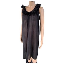 Vestido de algodón negro Day Birger & Mikkelsen M Negro