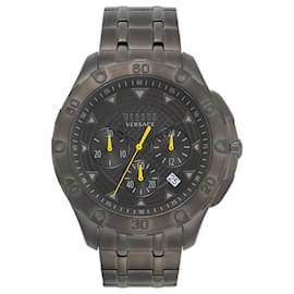Autre Marque-Versus Versace Simon's Town Metal Watch-Grey