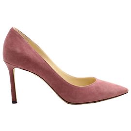 Jimmy Choo Romy 85 Processar 174 Rosa vintage 37 1/2 Rosa