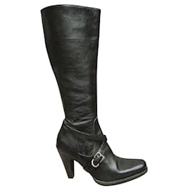 Prada-Prada boots p 40,5 New condition-Black