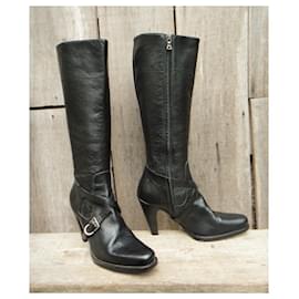 Prada-Prada boots p 40,5 New condition-Black