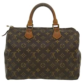 Louis Vuitton-Louis Vuitton Monogram Speedy 30 Hand Bag M41526 LV Auth ac772-Other