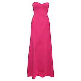 Bcbg Max Azria Hellrosa trägerloses Maxi-Abendkleid Pink