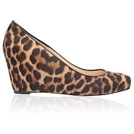 Christian Louboutin-Cheetah Wedges-Other
