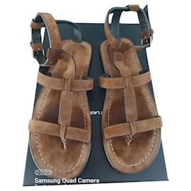 Saint Laurent-Sandals-Brown