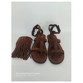 Saint Laurent-Sandals-Brown