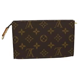 Louis Vuitton-LOUIS VUITTON Monogram Bucket PM Accessory Pouch LV Auth rd2277-Monogram