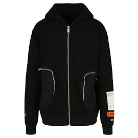 Moletom com capuz masculino Heron Preston Preto