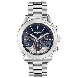 Salvatore Ferragamo Ferragamo 1898 Montre-bracelet Chron Métallisé