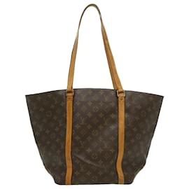 Louis Vuitton-LOUIS VUITTON Monogram Sac Shopping Tote Bag M51108 LV Auth 30125-Other