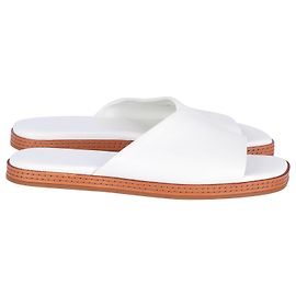 Vince Canella Sandals in White Leather White