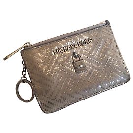 Michael Kors Purses, wallets, cases Metallic Taupe