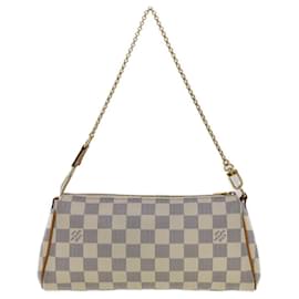 Louis Vuitton-Louis Vuitton Damier Azur Eva 2Way Shoulder Hand Pouch N55214 LV Auth 30078a-Other