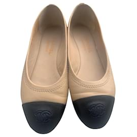 Chanel-Ballet flats-Beige