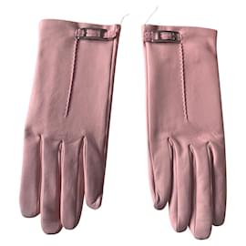 Hermès-Gloves-Pink
