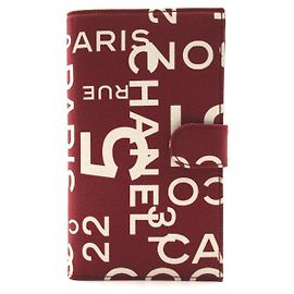 Chanel rue Cambon 19 Wallet Red