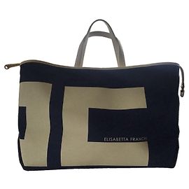 Elisabetta Franchi Reisetasche Blau