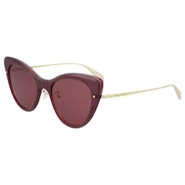 Alexander Mcqueen-Cat Eye-Frame Acetate Sunglasses-Other