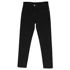 Balmain Black Cotton Jeans Size 38 Black