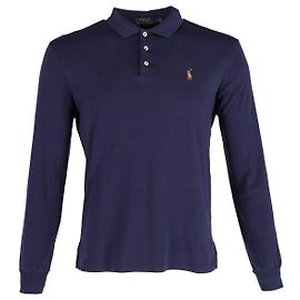 Polo Ralph Lauren Slim Fit Soft Polo in cotone blu navy Blu Blu navy