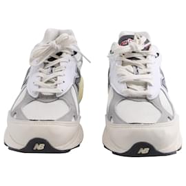 New Balance-New Balance Made in USA 990V3 in White Leather and Mesh-White