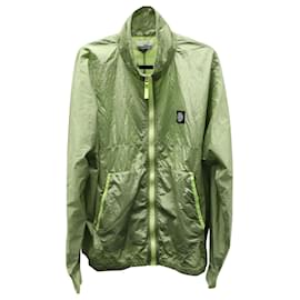 Stone Island-Stone Island Rip Stop Lightweight Jacket in Green Nylon Polyamide-Green
